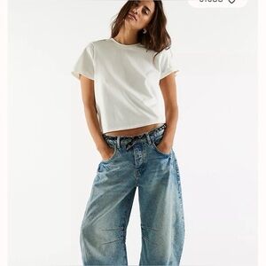 We The Free  Good Luck Barrel Jeans. Never worn or washed. Price is firm please.